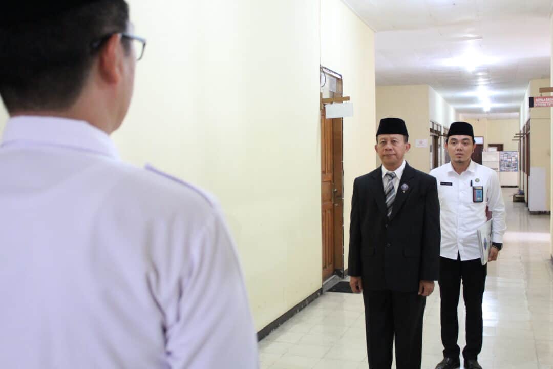 Pengambilan Sumpah/Janji Pegawai Negeri Sipil BNN Provinis Sulawesi Utara