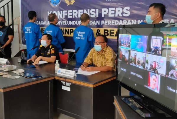 Sinergi BNNP Sulut dan Bea Cukai Gagalkan Penyelundupan dan Peredaran Narkoba