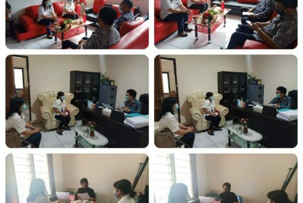 Koordinasi BNNP Sulut Dengan Koordinasi Dengan Sekretaris Bappeda Prov. Sulut, Camat Bunaken dan Sek. Kelurahan Tongkaina