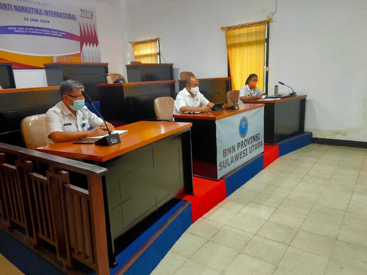 BNNP Sulut Mengikuti Video Conference Mengenai Arahan Deputi Pencegahan BNN RI Terkait Program Kerja 2021 Video Conference Mengenai Arahan Deputi Pencegahan BNN RI Terkait Program Kerja 2021