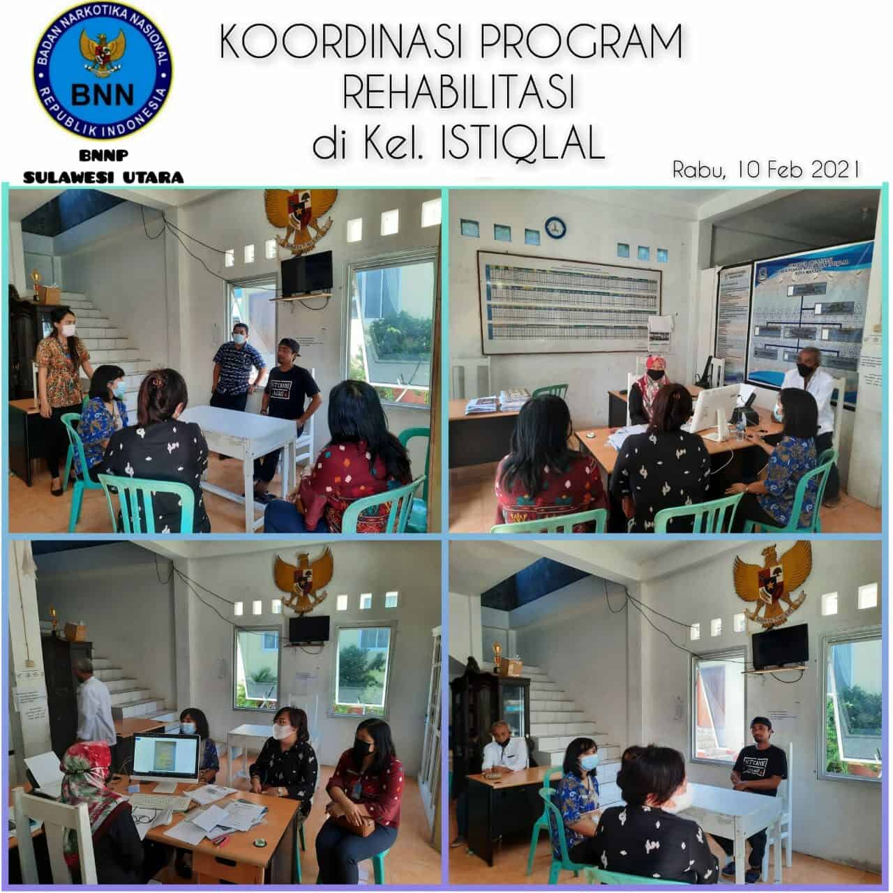 Koordinasi Program Rehabilitasi dengan Kelurahan Istiqlal Konsep Otomatis