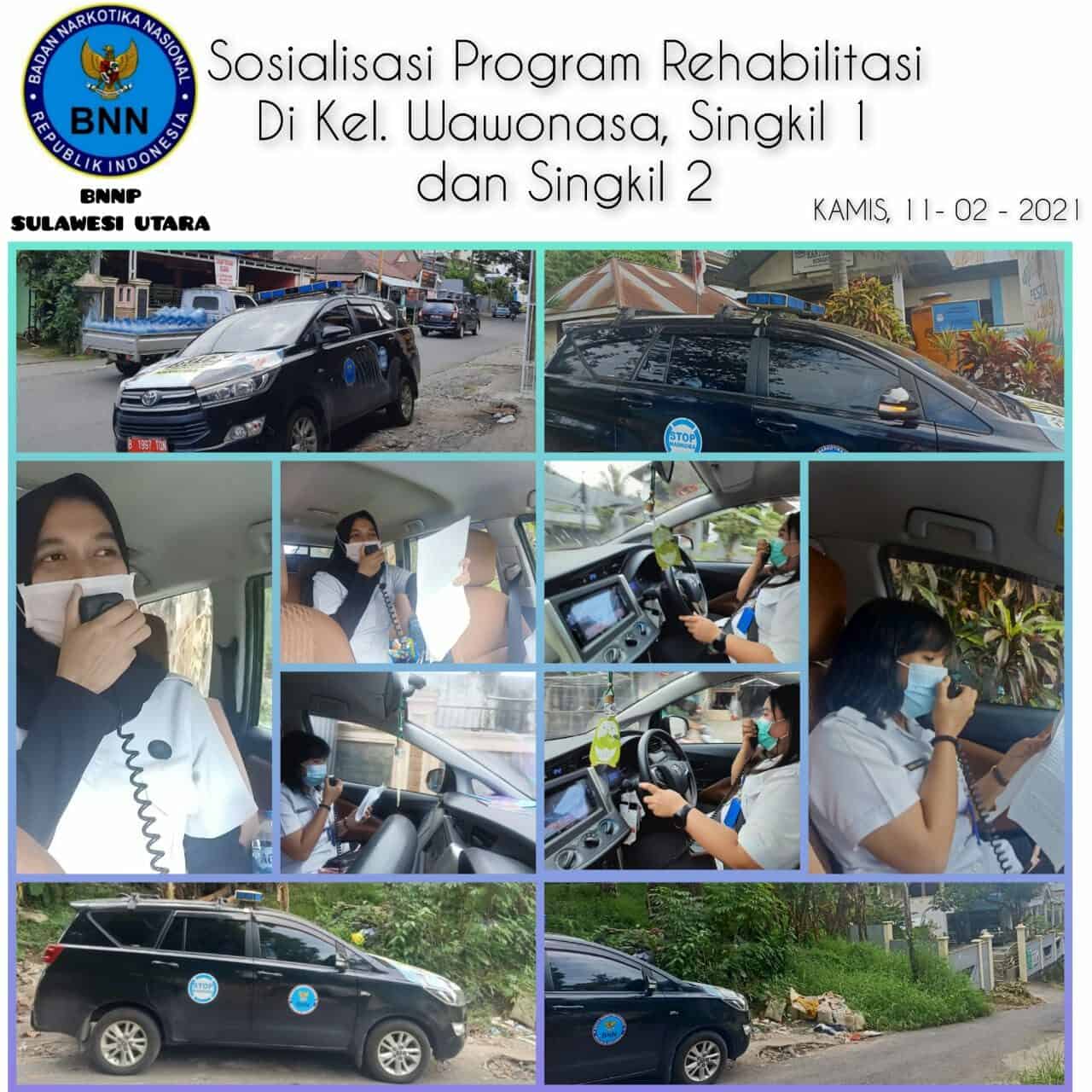 Sosialisasi Keliling Tentang Program Rehabilitasi Dengan Menggunakan Mobil Pencegahan Konsep Otomatis