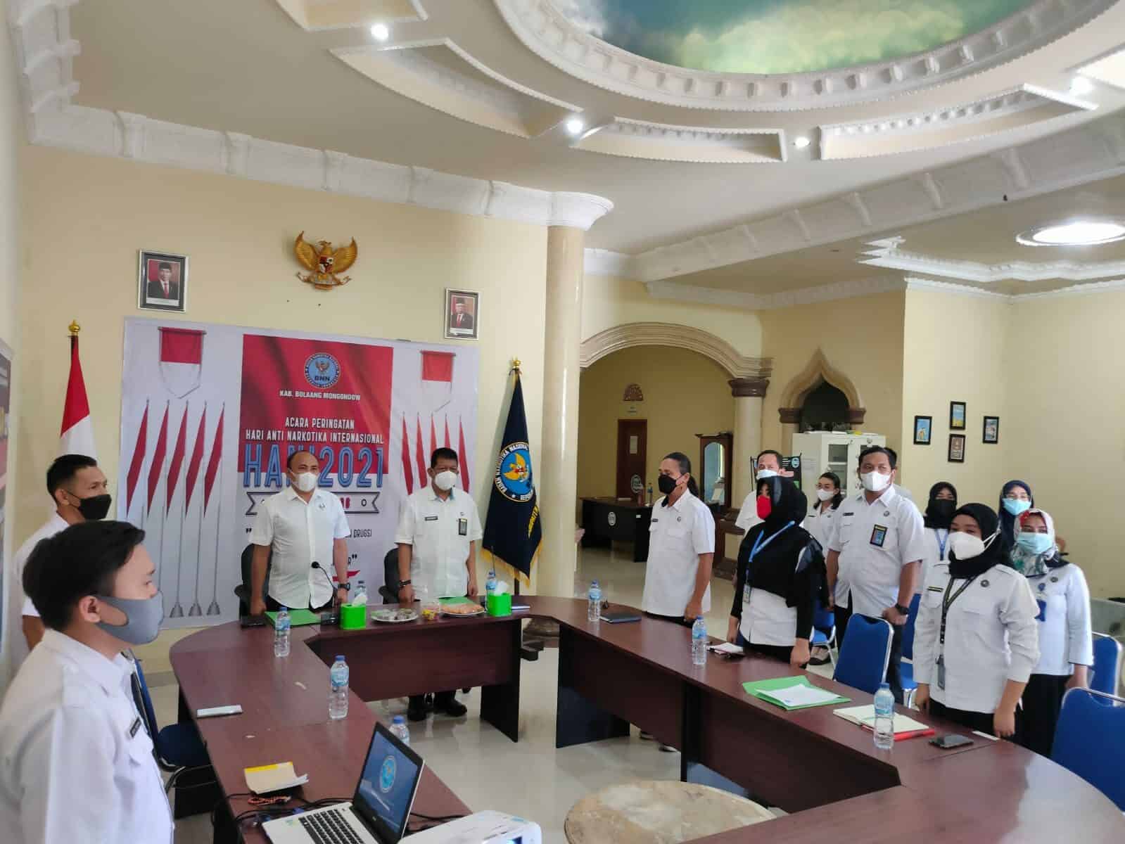 Kunjungan Kerja Kepala BNNP SULUT di BNN Kab. Bolaang Mongondow Kunjungan Kerja Kepala BNNP SULUT di BNN Kab. Bolaang Mongondow