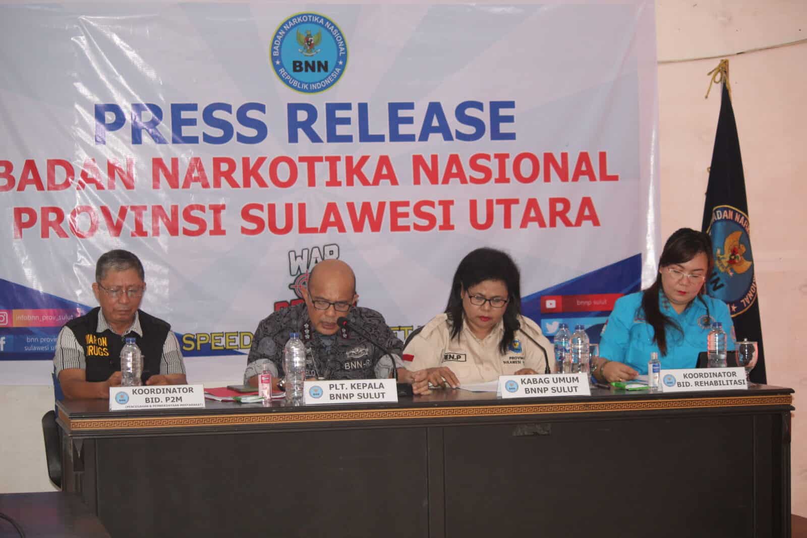 BNNP Sulut Ungkap 8 Kasus Narkotika Selama 2022 BNNP Sulut Ungkap 8 Kasus Narkotika Selama 2022