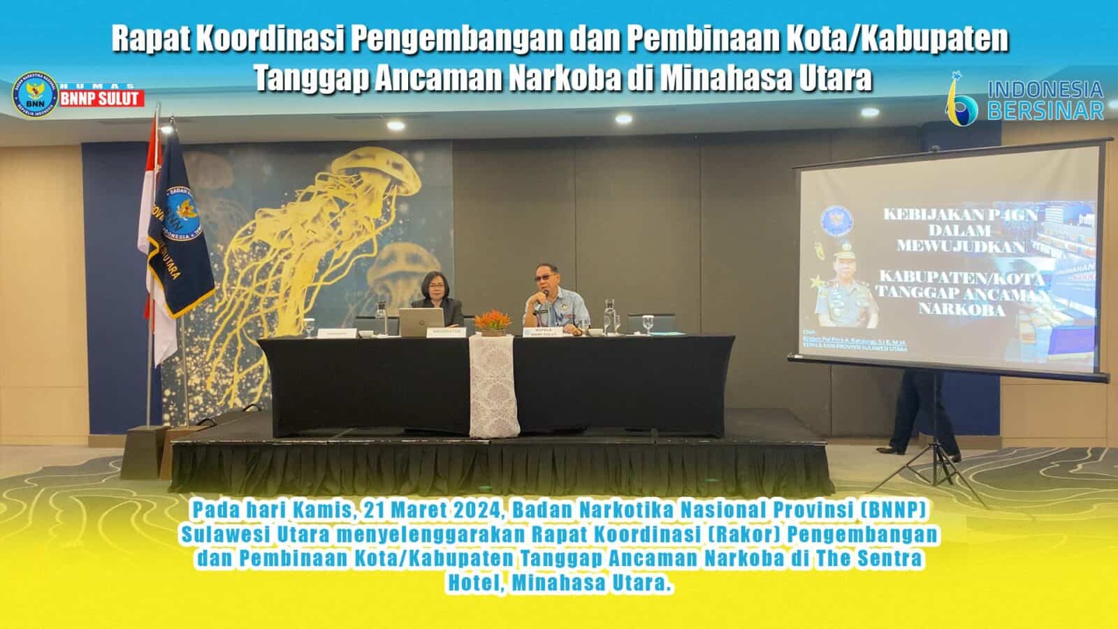 Rapat Koordinasi Pengembangan dan Pembinaan Kota/Kabupaten Tanggap Ancaman Narkoba Rapat Koordinasi Pengembangan dan Pembinaan Kota/Kabupaten Tanggap Ancaman Narkoba
