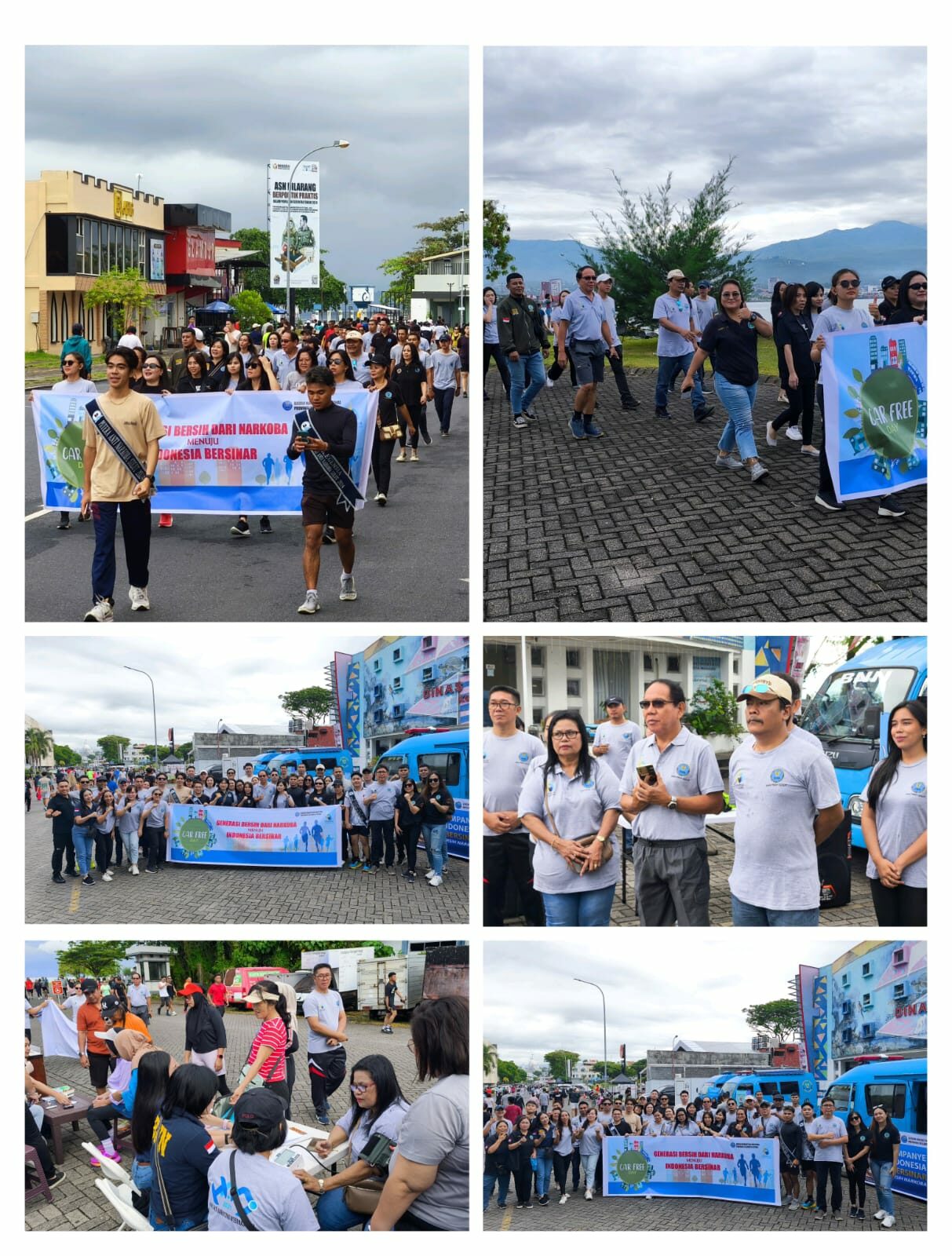 Kegiatan Car Free Day BNNP Sulut pada 11 Januari 2025 sukses diselenggarakan Kegiatan Car Free Day BNNP Sulut pada 11 Januari 2025 sukses diselenggarakan