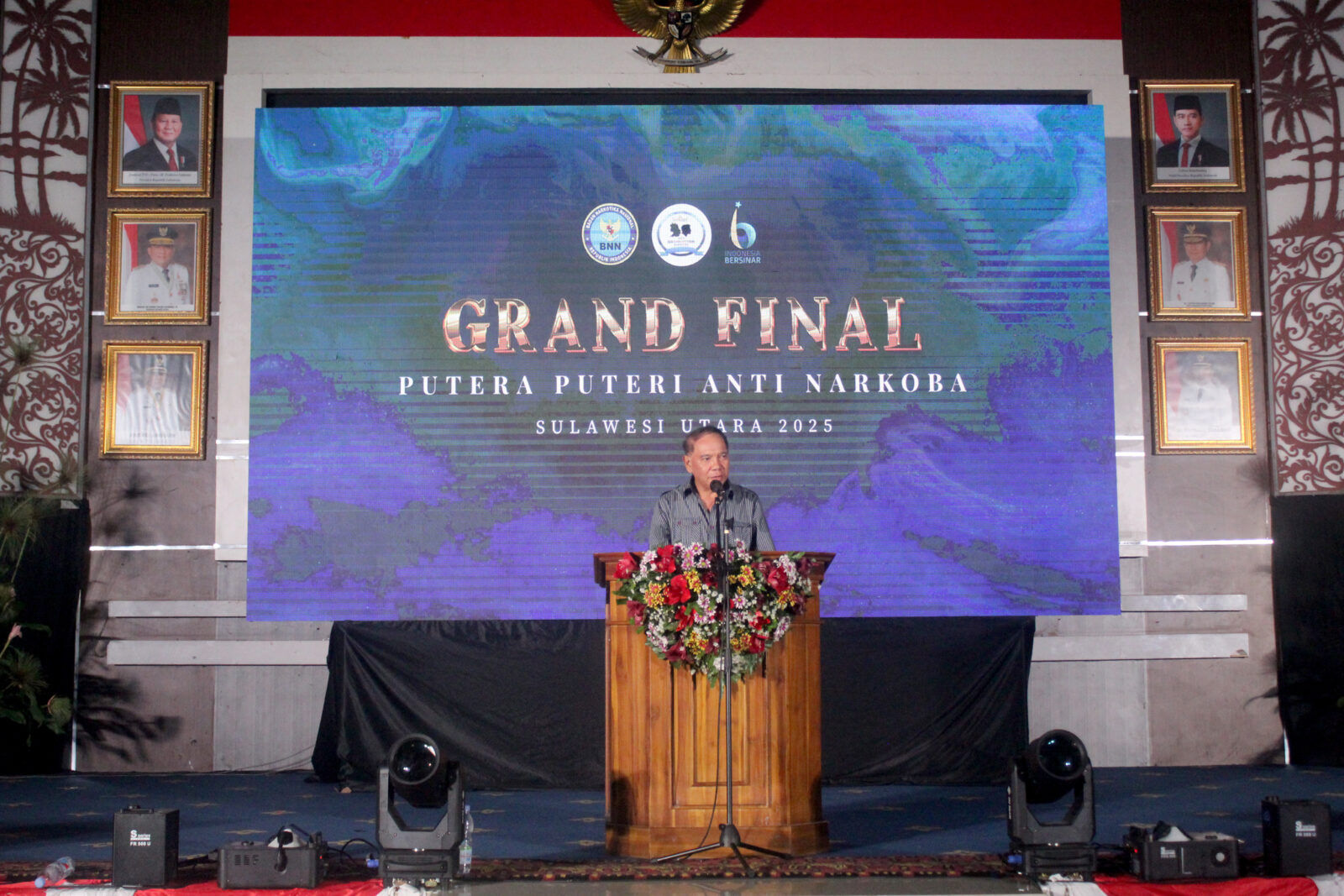 Grand Final Pemilihan Putra-Putri Anti Narkoba 2025 Sukses digelar, Kepala BNNP Sulut Berperan sebagai Juri. rand Final Pemilihana Putra-Putri Anti Narkoba 2025 Sukses digelar, Kepala BNNP Sulut Berperan sebagai Juri.